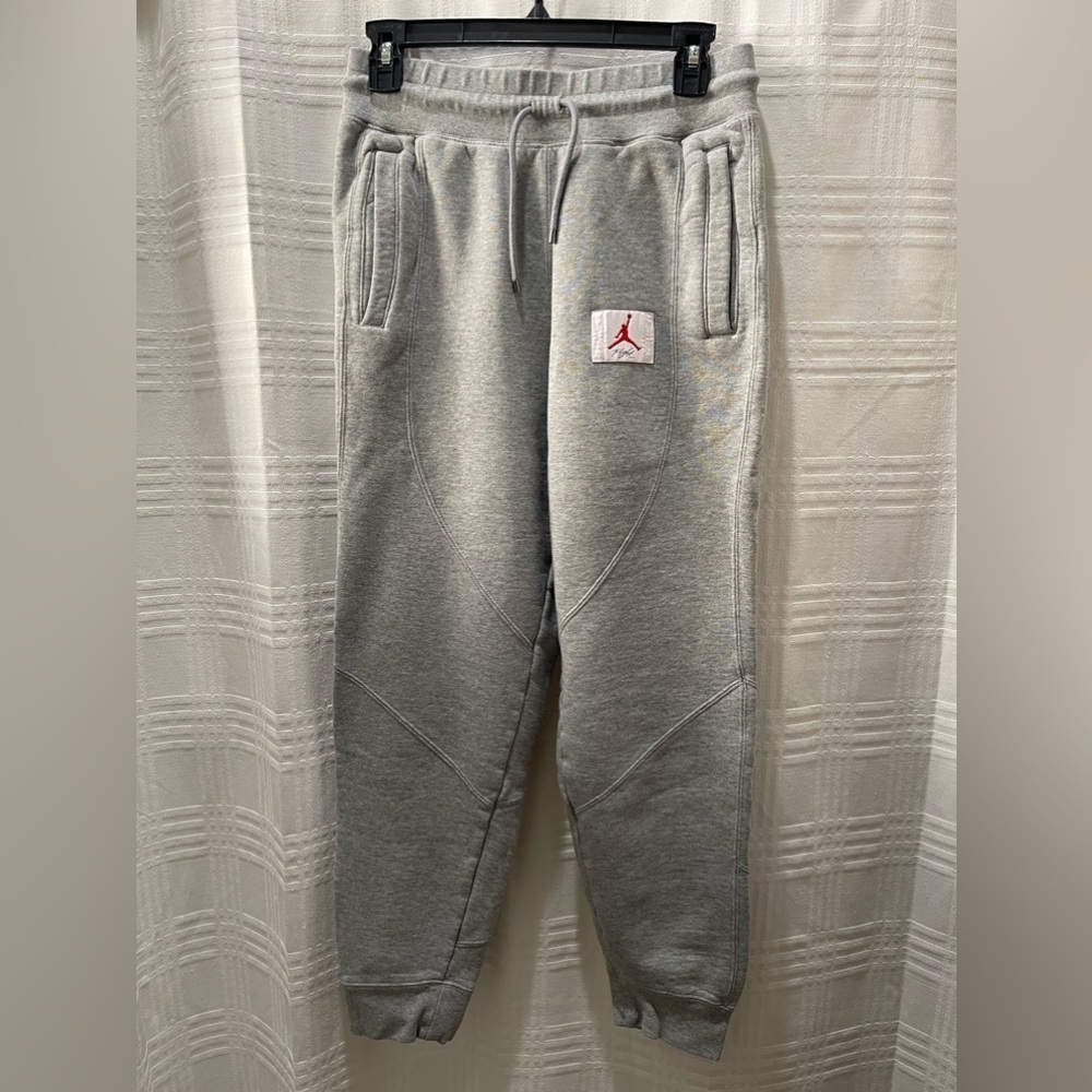 Air Jordan Flight gray sweatpants gym sweats workout sweats loungewear small
